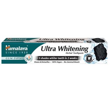 Dentífrico Ultra Blanqueador De Carbón Himalaya 75 Ml