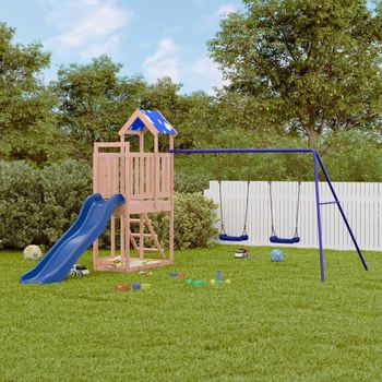 Parque Infantil | Área De Juegos De Exterior Madera Maciza Douglas3156935 Cfw783218