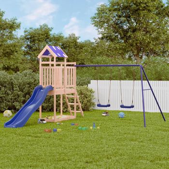 Parque Infantil | Área De Juegos De Exterior Madera Maciza Douglas3156935 Cfw783248