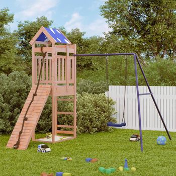 Parque Infantil | Área De Juegos De Exterior Madera Maciza Douglas3156935 Cfw783271