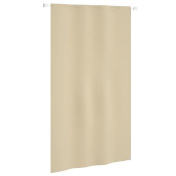 Toldo Pantalla Para Balcón | Sombra Para Balcón De Tela Oxford Beige 140x240 Cm Cfw801372