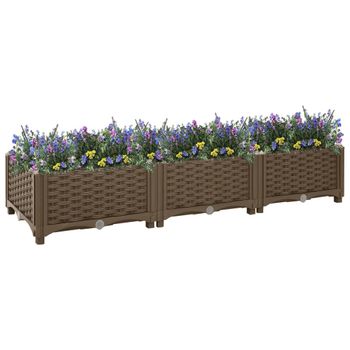 Jardinera Arriate | Macetero 120x40x23 Cm Polipropileno Cfw741919