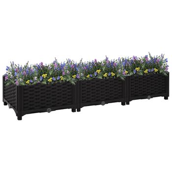 Jardinera Arriate | Macetero 120x40x23 Cm Polipropileno Cfw741920