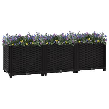 Jardinera Arriate | Macetero 120x40x38 Cm Polipropileno Cfw741921