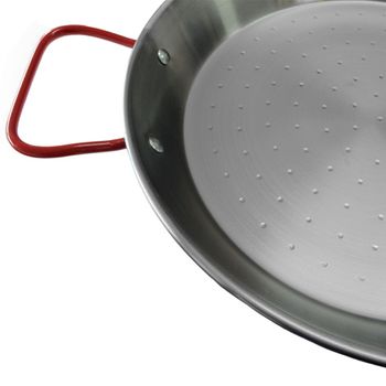 Paellera Valenciana De 36 Cm Pulida Para 7 Personas - Neoferr..