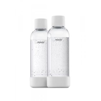 Mysoda Pack De 2 Botellas Blancas De 1l - 2pb10f-w
