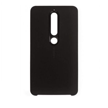 Nokia Soft Touch Case Cc-505 Para Nokia 6.1 S.o Black S.o