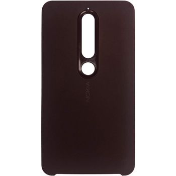 Nokia Soft Touch Case Cc-505 Para Nokia 6.1 S.o Iron Red S.o