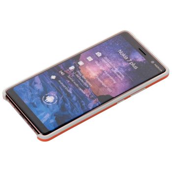 Nokia Soft Touch Case Cc-506 Para Nokia 7 Plus S.o Light Grey S.o