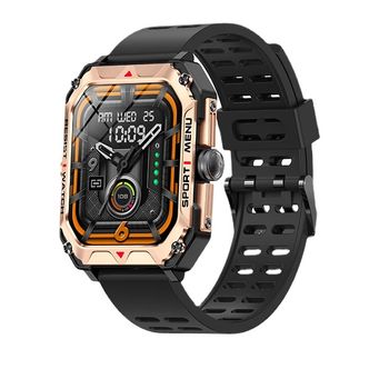 Reloj Inteligente Para Hombre, Monitor Militar Saludable, Voz Ai, Llamada Bluetooth, Fitness, Reloj Inteligente Deportivo Resistente Al Agua Para Android Ios