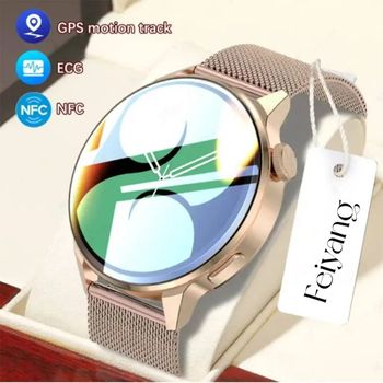 Relojes Inteligentes Para Mujer Y Hombre, Reloj Inteligente Con Llamada Bluetooth, Deporte, Gps, Movimiento, Seguimiento, Frecuencia, Ecg, Nfc, Reloj Inteligente Para Android Ios