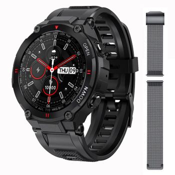 Reloj Inteligente K22 Smartwatch Hombres Reloj Inteligente Bluetooth Llamada Hombres Relojes Digitales Reloj Música Control Fitness Reloj Para Hombres Envío Gratis