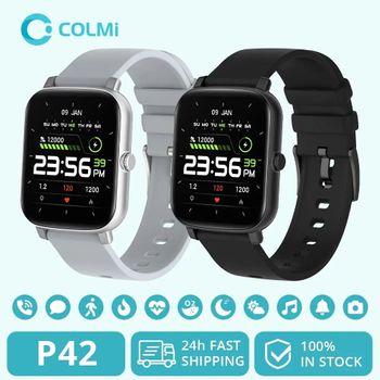 Reloj Inteligente P42 Para Hombre, Pantalla Hd Ips, Reloj Deportivo Deportivo Ip68, Resistente Al Agua, Llamada Bluetooth, Reloj Inteligente Para Teléfono Android Ios