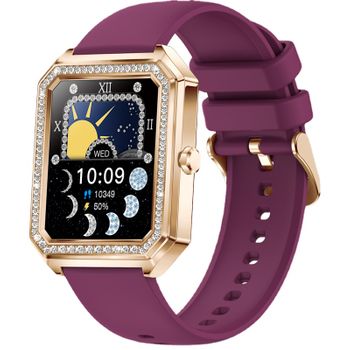 Reloj Inteligente Para Mujer, Reloj Inteligente Deportivo, Monitor De Pista, Llamada Bluetooth, Reloj De Marca Para Mujer Para Regalo