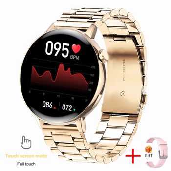 Reloj Inteligente A La Moda Para Mujer, Con Bluetooth, Llamada, Pantalla Completa, Táctil, Resistente Al Agua, Monitor Para Mujer, Reloj Inteligente Para Xiaomi