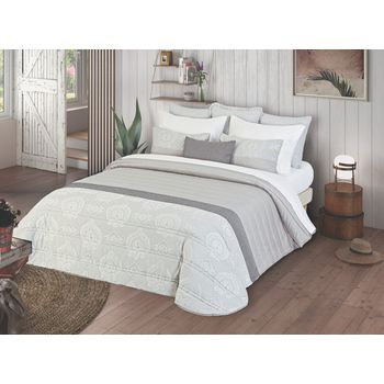 Edredón Nórdico 300gr Bicolor Reversible Cama 135/140cm Visón/ Beige  Donegal Collections con Ofertas en Carrefour