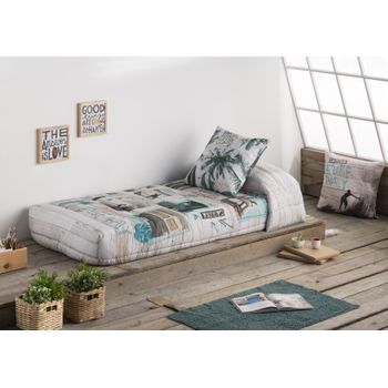 Edredon Ajustable  Surf Cama De  090