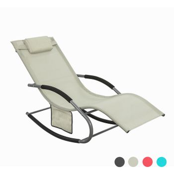 Hamaca Plegable Tumbona De Jardín Y Playa Solenny Con 3 Patas Sin Muelles  190x61x30 Cm con Ofertas en Carrefour