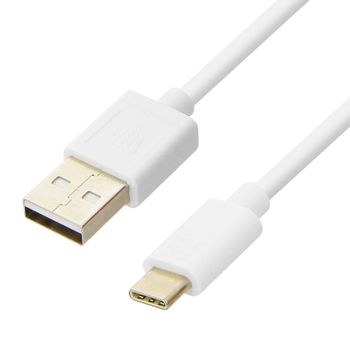 Cable Usb A Usb Tipo C 2.1a Inkax 1 Metro Blanco