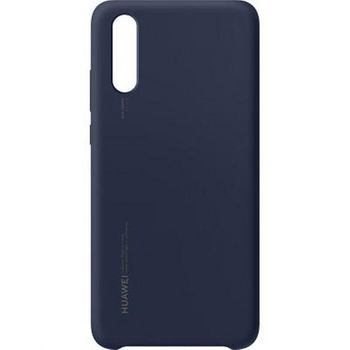 Carcasa Huawei P20 Soft Touch Semirrígida Oficial Huawei – Azul Oscuro