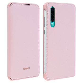 Funda Huawei P30 Cartera Wallet Cover Original Huawei – Rosa