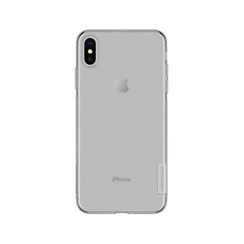 Funda Silicona Nillkin Iphone Xs Max Transparente Oscuro