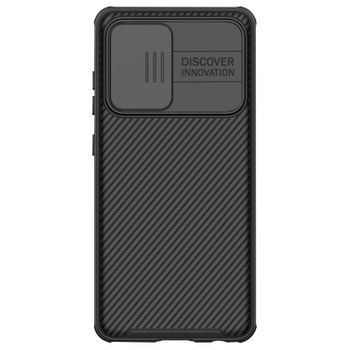 Funda Samsung A52 / A52 5g / A52s Tapa Cámara Rayas Camshield Pro Nillkin Negro