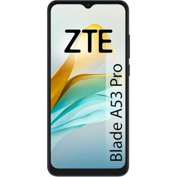 Zte Blade A53 Pro, Smartphone 6.52" Hd+, 4gb Ram, 64gb Almacenamiento, Doble Cámara 13mp, Batería De 5000mah, Sensor De Huella, Dual Sim, Color Midnight Blue