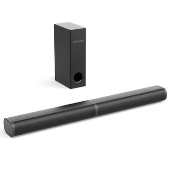 Barra De Sonido Con Cable 190 W Ultimea Tapio Vii 2.1- Negro