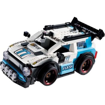 Coche De Control Remoto Racing Wise Block - Blanco Azul Y Negro Auldey