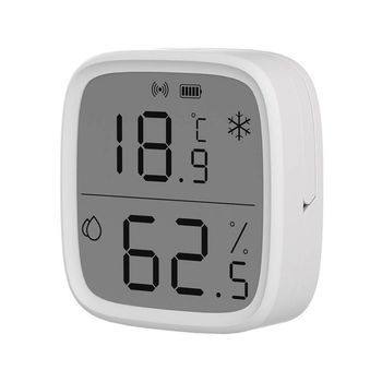 Sonoff Zigbee Sensor De Temperatura Y Humedad Blanco