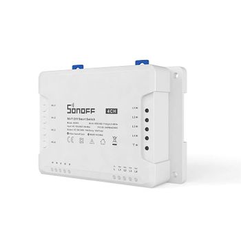 Centrale Domotica Smart Sonoff M0802010004 4 Chpro Switch Wi Fi Quattro Canali Rf