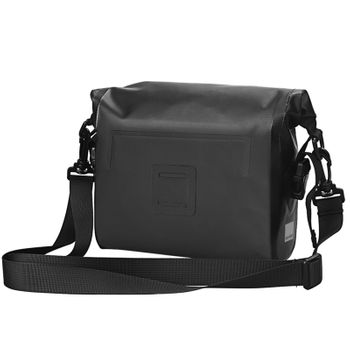 Bolsa De Manillar Impermeable Con Correa Para El Hombro 3l Sahoo Negro