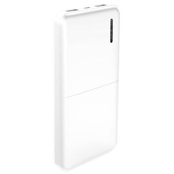 Powerbank Pb70 - 13000mah - Carga Rapida - Indicador Led - 2 Usb - 2a - Color Blanco Xo