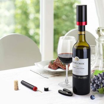 Tapón De Vacio Automático Para Vino