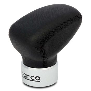 Sparco 03736AT Pomo de cambio (Settanta Silver)