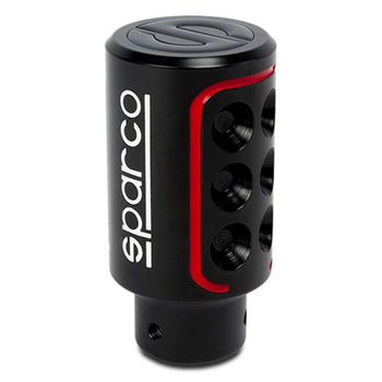 SPARCO SPC1114GR - Funda para volante con fondo plano, color negro y gris