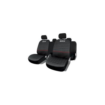 Juego de fundas de asiento para coche Sparco rojas — SPARCO