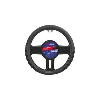 SPS113 SPARCO Funda volante negro/gris, PVC ▷ AUTODOC precio y opinión