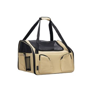 Bolso Para Mascotas Ps1307bem Beige (talla M)