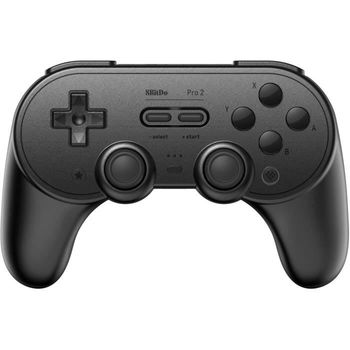 Controlador Inalámbrico Bluetooth Pro2 Black Edition 8bitdo