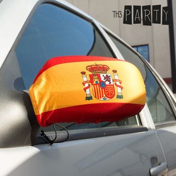 Fundas Para Espejos Retrovisores Bandera De España Th3 Party (pack De 2)