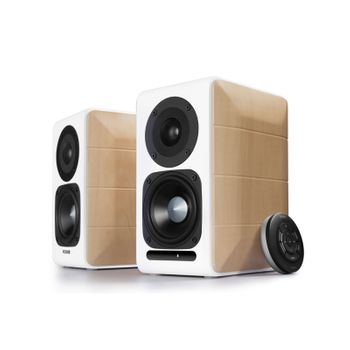 S880db Altavoz De 2 Vias Blanco, Madera Inalambrico Y Alambrico 88 W