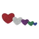 Grafoplas Goma Eva Paquete 59 Piezas 2mm Corazones Adhesivas 68002500