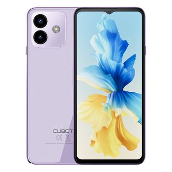 Cubot Note 40 Telefono Movil Dual Sim Smartphone Morado 6,5" 6gb Ram 256gb Rom 5200mah Android 13