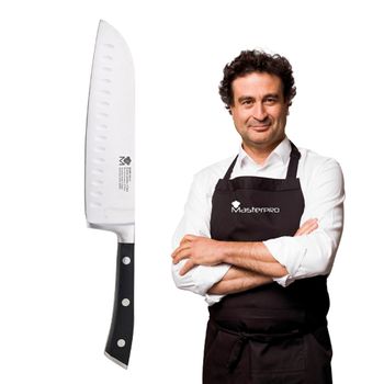 Cuchillo Santoku Masterpro 17.5cm Acer Inoxidable De Alta Calidad