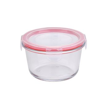 Tupperware-fiambrera, Redonda, 500ml Vidrio Templado, Toledo