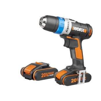 Taladro Atornillador Li-ion 2 Baterias Ai Drill + Maleta 20 V - Worx - Wx1781..