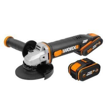 Worx DIY Worx WX352 - Taladro Percutor Brushless 20V 2.0Ah 2 Bat