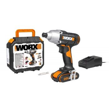 Wx291 - Atornillador De Impacto 20v Con 1 Batería De 2.0ah Worx Wx291